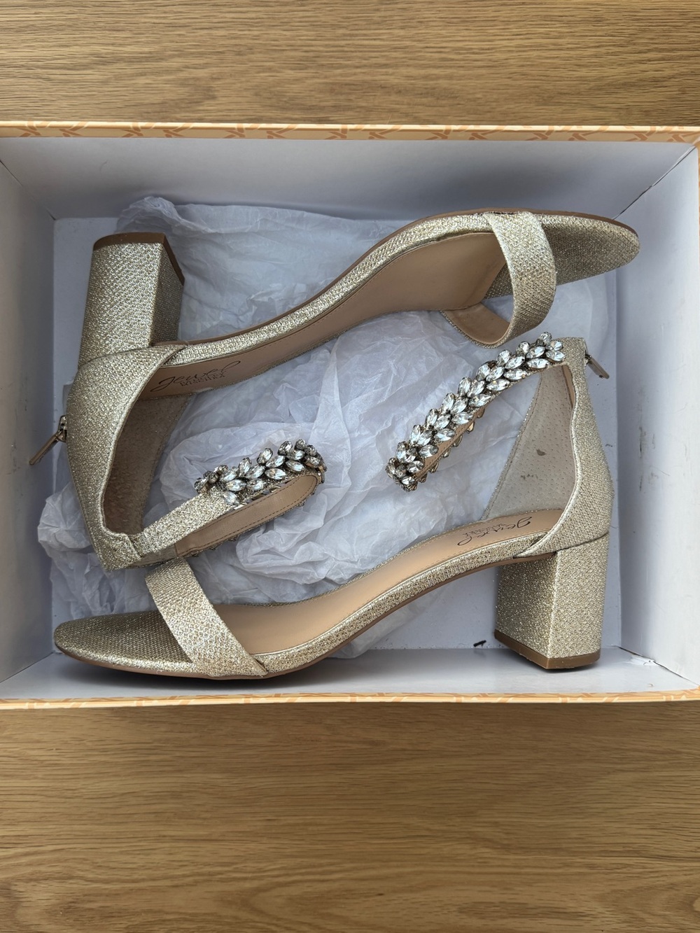 Badgley Mischka Bronwen Block Heels